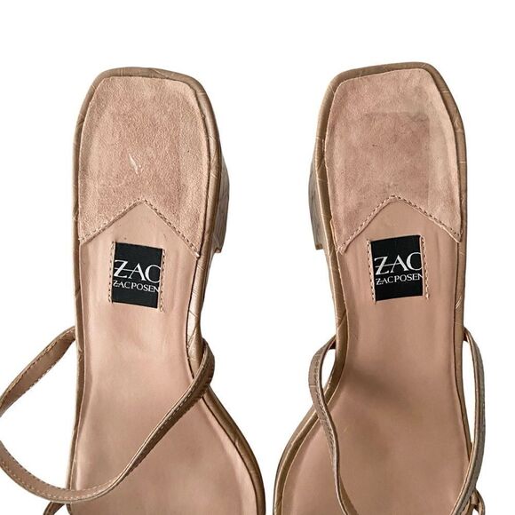 Zac Posen Saint Slide Square Toe Sandal in Size 9.5M - Picture 8 of 11